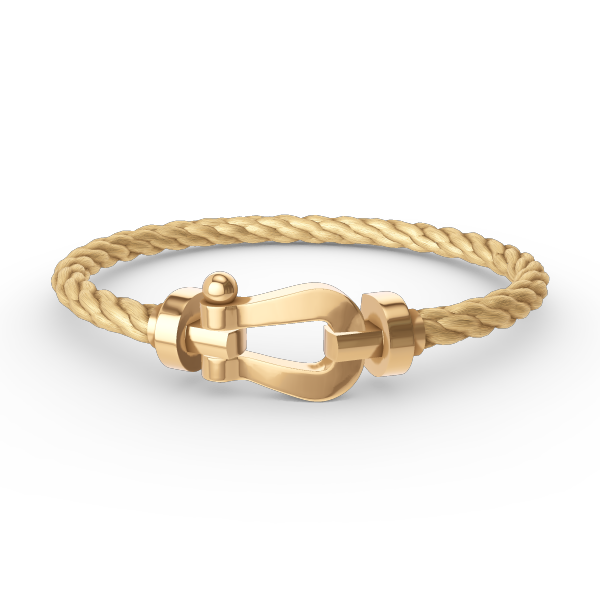[Perla Lux]FORCE LARGE HORSESHOE NO DIAMOND BRACELET GOLD