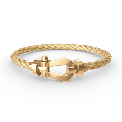 [Perla Lux]FORCE LARGE HORSESHOE NO DIAMOND BRACELET GOLD