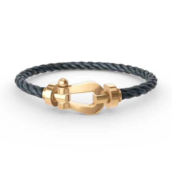 [Perla Lux]FORCE LARGE HORSESHOE NO DIAMOND BRACELET GOLD