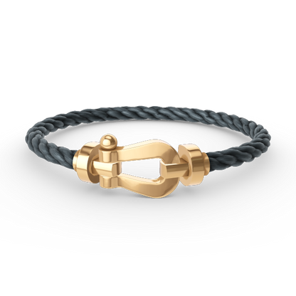 [Perla Lux]FORCE LARGE HORSESHOE NO DIAMOND BRACELET GOLD