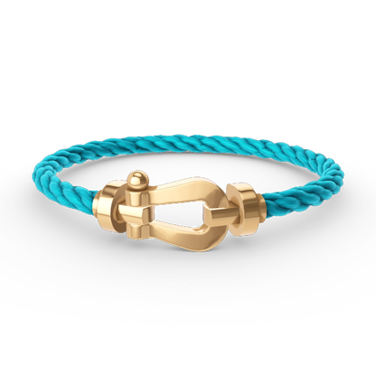 [Perla Lux]FORCE LARGE HORSESHOE NO DIAMOND BRACELET GOLD