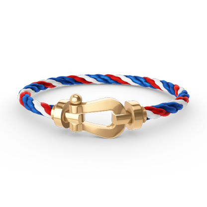 [Perla Lux]FORCE LARGE HORSESHOE NO DIAMOND BRACELET GOLD