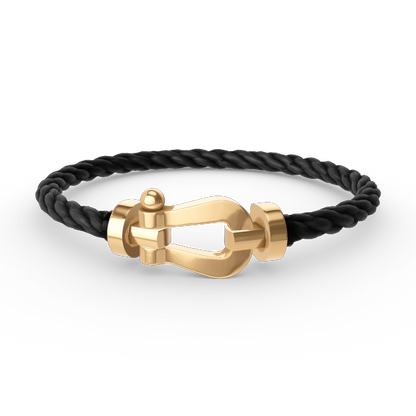 [Perla Lux]FORCE LARGE HORSESHOE NO DIAMOND BRACELET GOLD