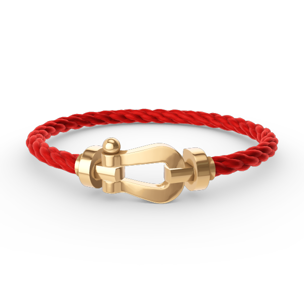 [Perla Lux]FORCE LARGE HORSESHOE NO DIAMOND BRACELET GOLD