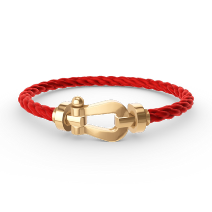 [Perla Lux]FORCE LARGE HORSESHOE NO DIAMOND BRACELET GOLD