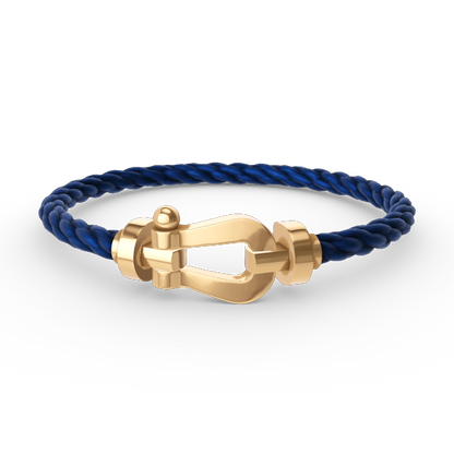 [Perla Lux]FORCE LARGE HORSESHOE NO DIAMOND BRACELET GOLD