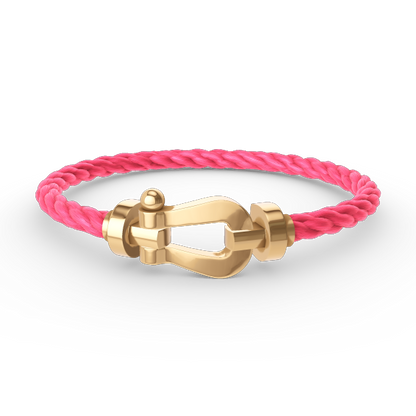 [Perla Lux]FORCE LARGE HORSESHOE NO DIAMOND BRACELET GOLD