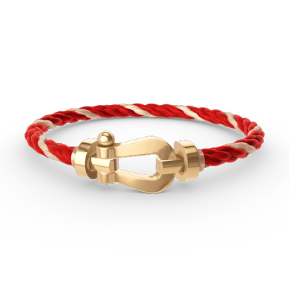 [Perla Lux]FORCE LARGE HORSESHOE NO DIAMOND BRACELET GOLD