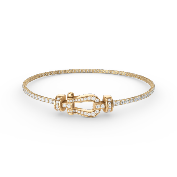 [Perla Lux]FORCE  HORSESHOE  DIAMOND TENNIS BRACELET
