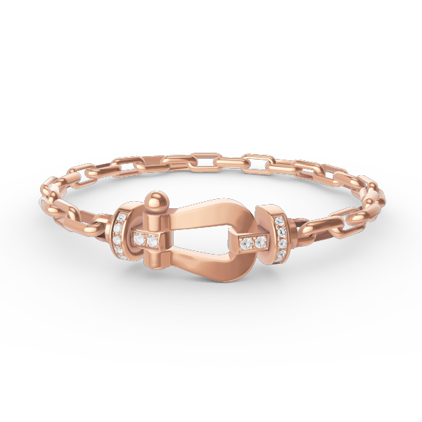 [Perla Lux]FORCE LARGE HORSESHOE CLASP  METAL BRACELET