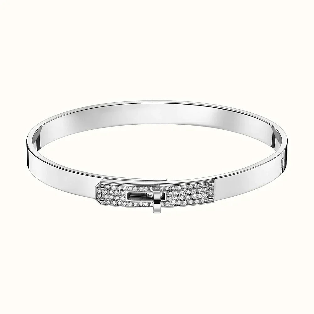 [Perla Lux]KELLY SILVER DIAMOND BRACELET
