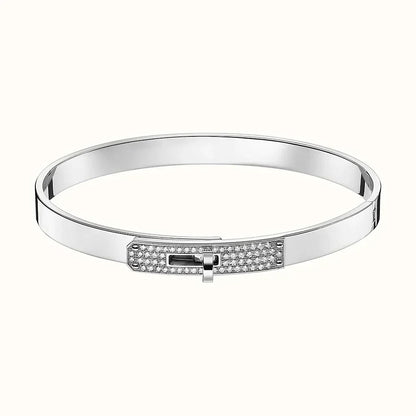 [Perla Lux]KELLY SILVER DIAMOND BRACELET