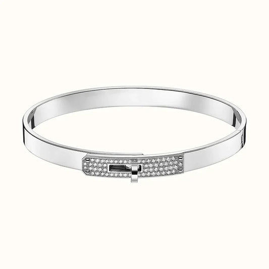 [Perla Lux]KELLY SILVER DIAMOND BRACELET