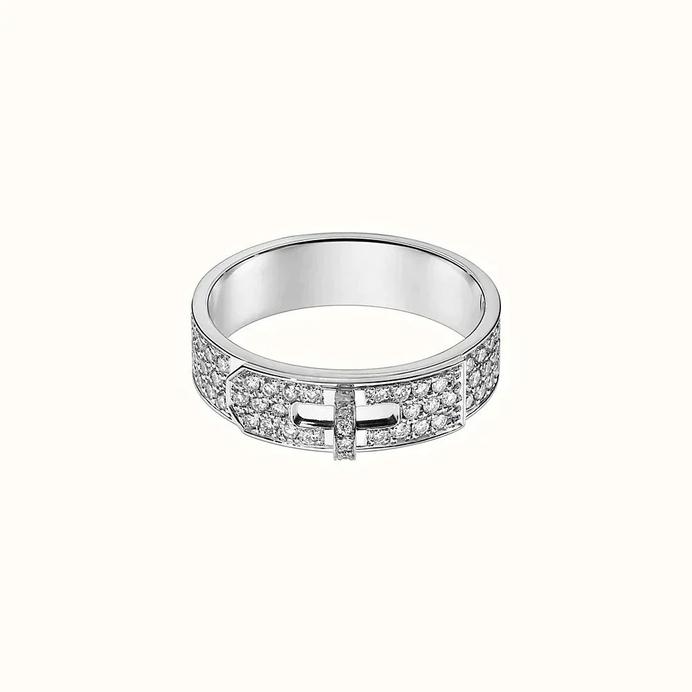 [Perla Lux]KELLY SILVER DIAMOND RING