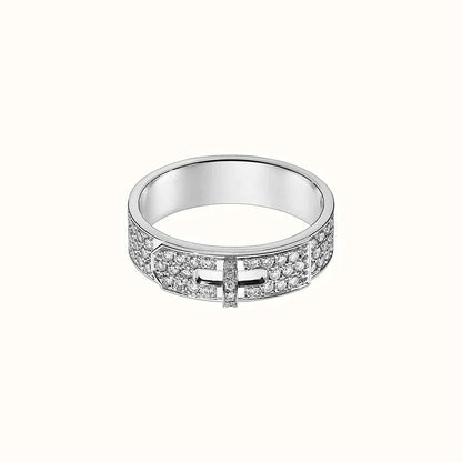 [Perla Lux]KELLY SILVER DIAMOND RING