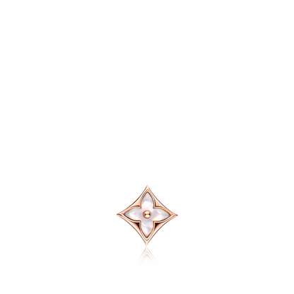 [Perla Lux]STAR MOP PINK GOLD EARRINGS