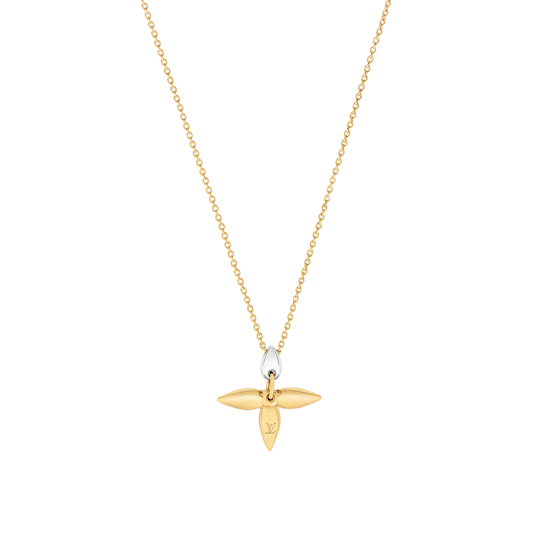 [Perla Lux]LOUISETTE PEDANT GOLD NECKLACE