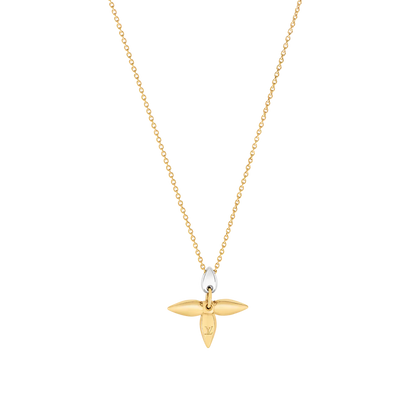 [Perla Lux]LOUISETTE PEDANT GOLD NECKLACE