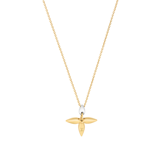 [Perla Lux]LOUISETTE PEDANT GOLD NECKLACE