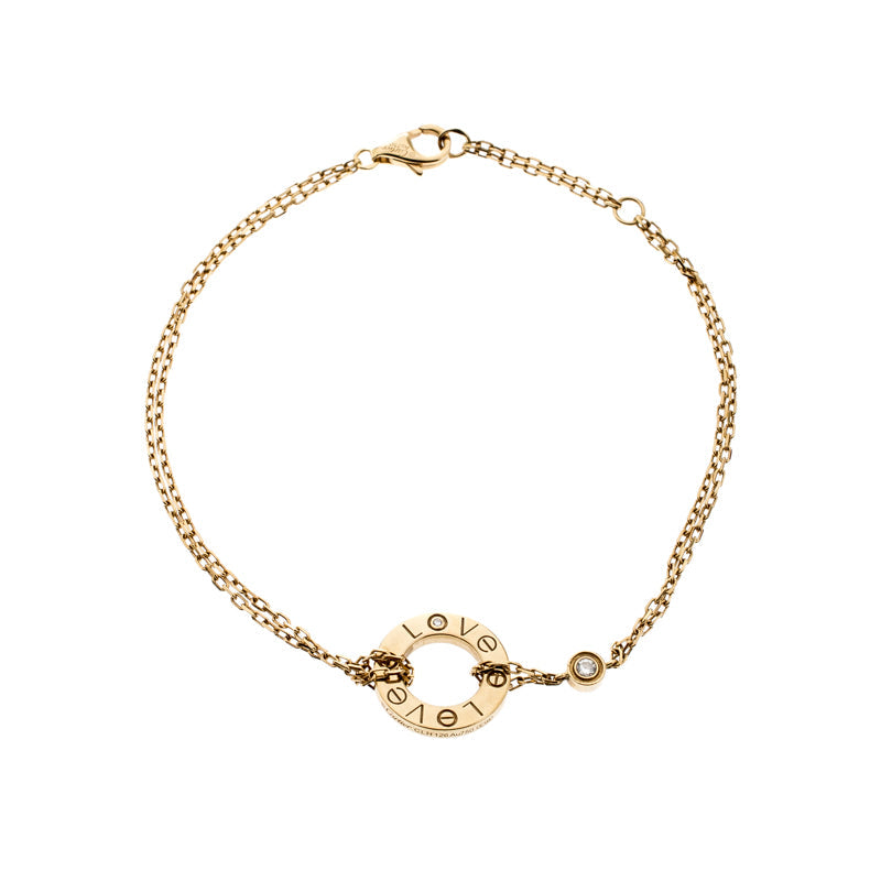 [Perla Lux]LOVE BRACELET 2 DIAMOND