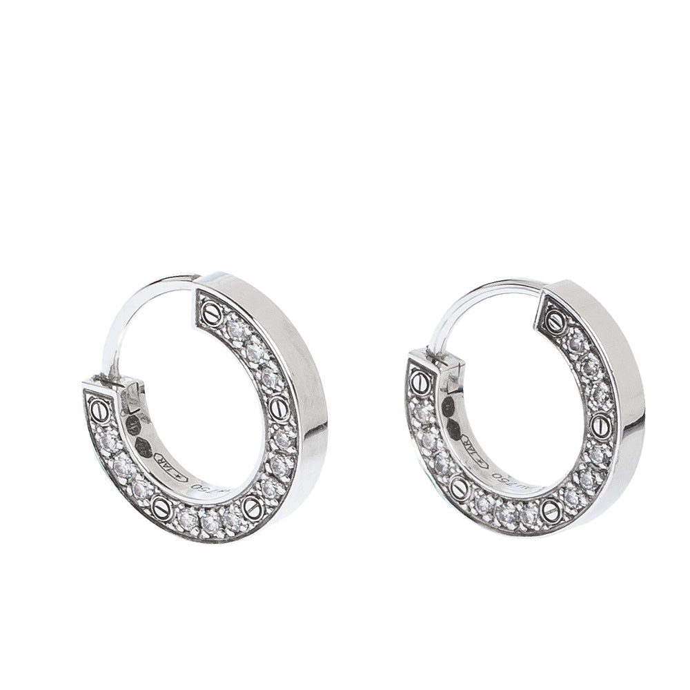 [Perla Lux]LOVE DIAMOND EARRINGS