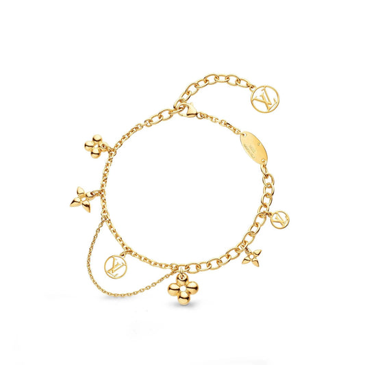 [Perla Lux]BLOOMING PINK GOLD MOP BRACELET