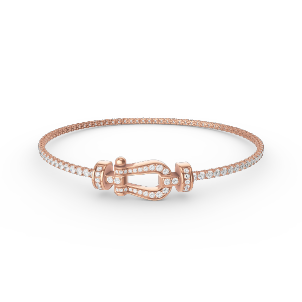 [Perla Lux]FORCE  HORSESHOE  DIAMOND TENNIS BRACELET