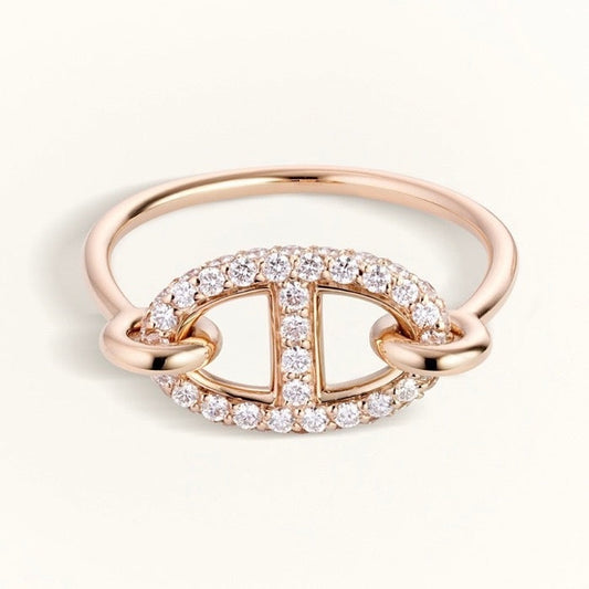 [Perla Lux]RONDE SMALL DIAMOND RING