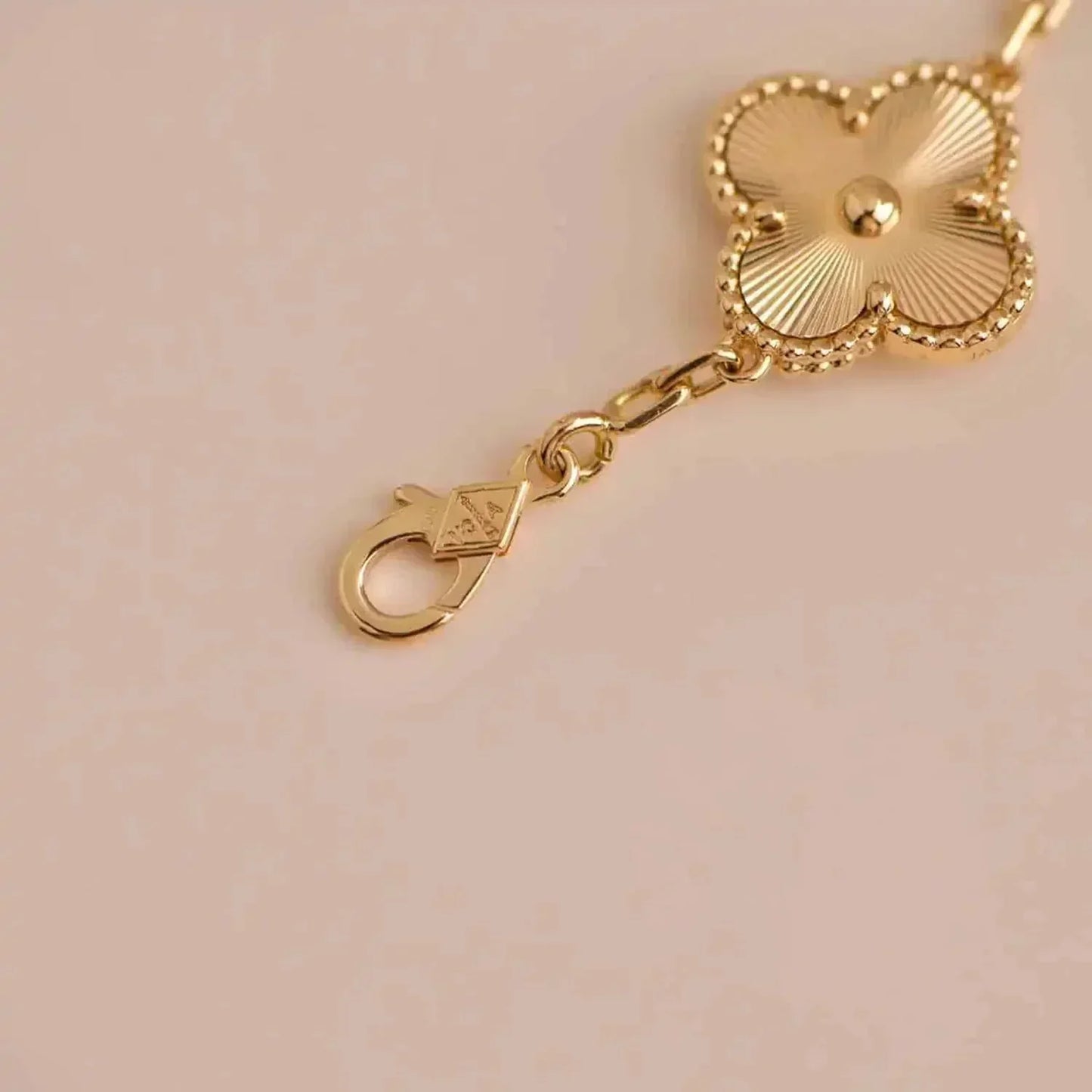 [Perla Lux]CLOVER 5 FLOWERS LASER BRACELET