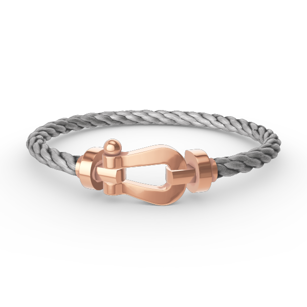 [Perla Lux]FORCE LARGE HORSESHOE NO DIAMOND BRACELET ROSE GOLD