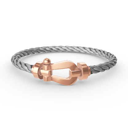 [Perla Lux]FORCE LARGE HORSESHOE NO DIAMOND BRACELET ROSE GOLD