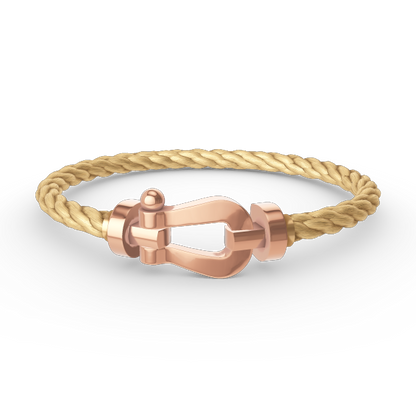 [Perla Lux]FORCE LARGE HORSESHOE NO DIAMOND BRACELET ROSE GOLD