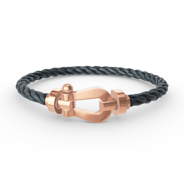 [Perla Lux]FORCE LARGE HORSESHOE NO DIAMOND BRACELET ROSE GOLD