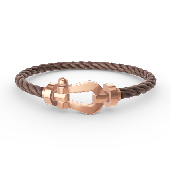 [Perla Lux]FORCE LARGE HORSESHOE NO DIAMOND BRACELET ROSE GOLD