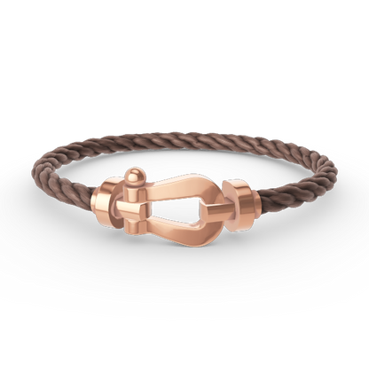 [Perla Lux]FORCE LARGE HORSESHOE NO DIAMOND BRACELET ROSE GOLD