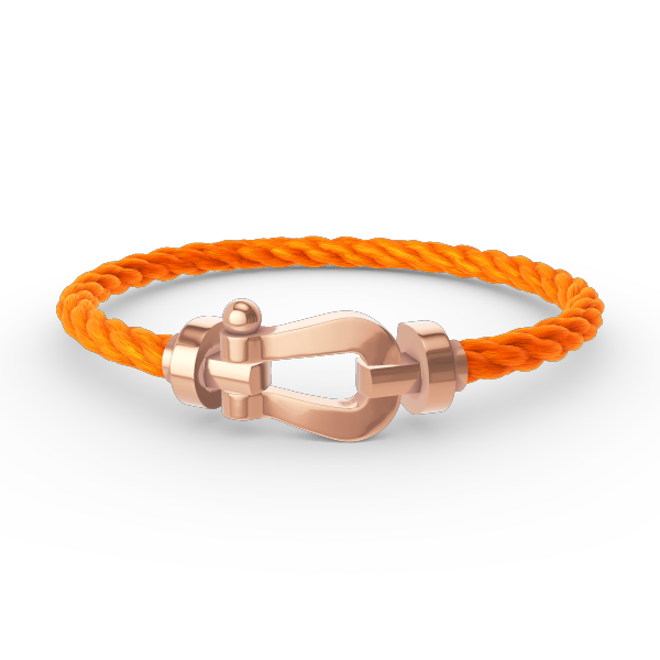 [Perla Lux]FORCE LARGE HORSESHOE NO DIAMOND BRACELET ROSE GOLD