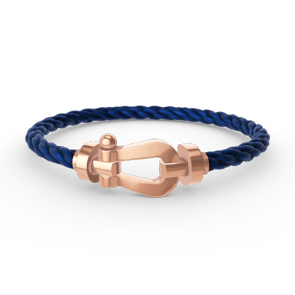 [Perla Lux]FORCE LARGE HORSESHOE NO DIAMOND BRACELET ROSE GOLD