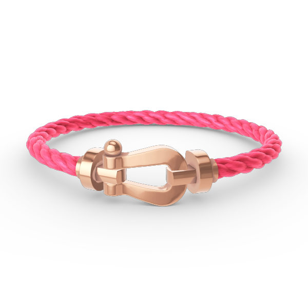 [Perla Lux]FORCE LARGE HORSESHOE NO DIAMOND BRACELET ROSE GOLD