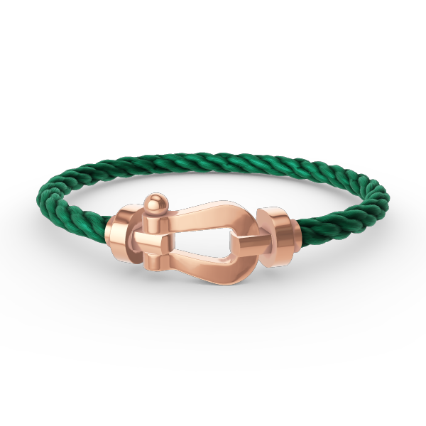 [Perla Lux]FORCE LARGE HORSESHOE NO DIAMOND BRACELET ROSE GOLD
