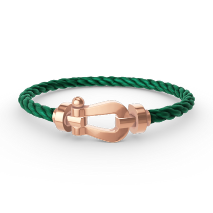 [Perla Lux]FORCE LARGE HORSESHOE NO DIAMOND BRACELET ROSE GOLD