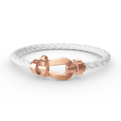 [Perla Lux]FORCE LARGE HORSESHOE NO DIAMOND BRACELET ROSE GOLD