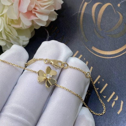 [Perla Lux]FRIVOLE GOLD FLOWER BRACELET