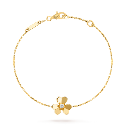 [Perla Lux]FRIVOLE GOLD FLOWER BRACELET