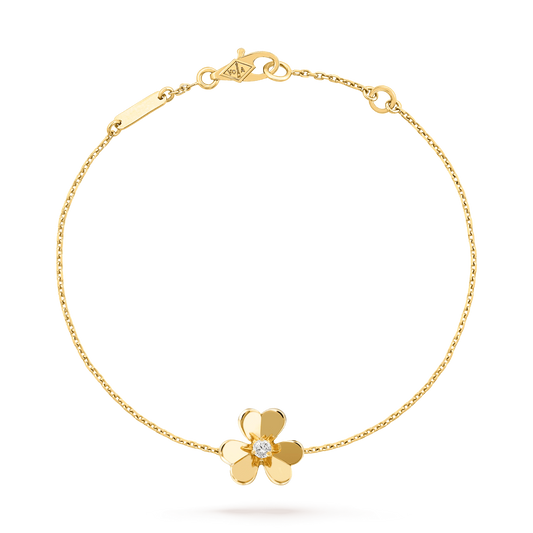 [Perla Lux]FRIVOLE GOLD FLOWER BRACELET