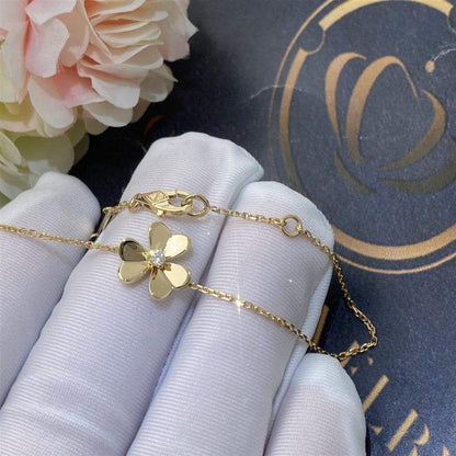 [Perla Lux]FRIVOLE GOLD FLOWER BRACELET