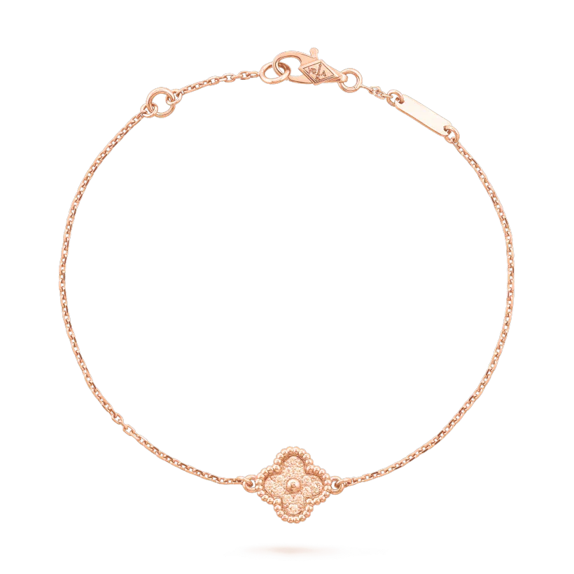 [Perla Lux]CLOVER SINGLE FLOWER BRACELET