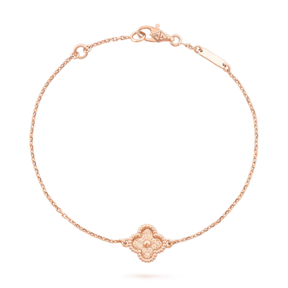 [Perla Lux]CLOVER SINGLE FLOWER BRACELET