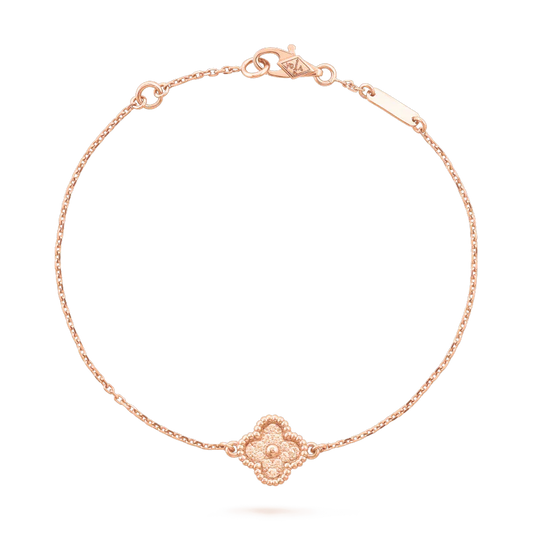[Perla Lux]CLOVER SINGLE FLOWER BRACELET