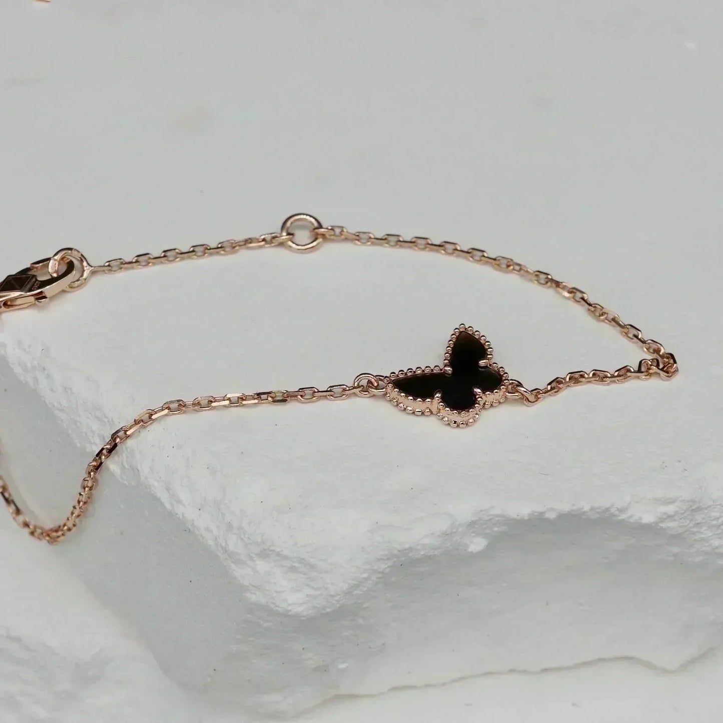 [Perla Lux]BUTTERFLY ONYX  BUTTERFLY BRACELET