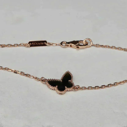 [Perla Lux]BUTTERFLY ONYX  BUTTERFLY BRACELET